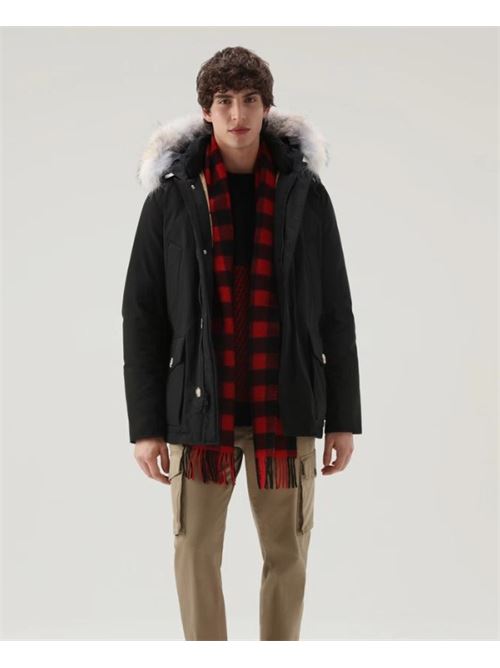 arctic detachable fur anorak WOOLRICH | CFWOOU0484MRUT0001.BLK